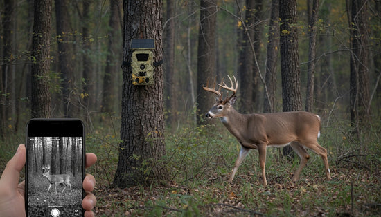 Caméra de chasse infrarouge ISCPR903W WiFi Version 8K HD avec vision nocturne,
