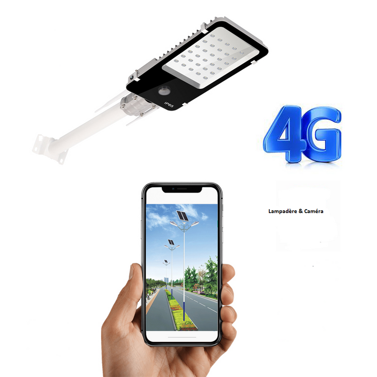 copy of Lampadaire avec caméra incorporé 4G