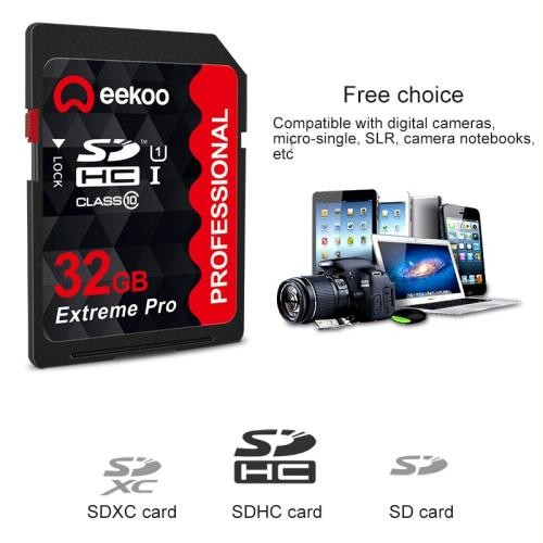 copy of Carte mémoire SD 32 Go professionnelle haute vitesse classe 10 pour caméra