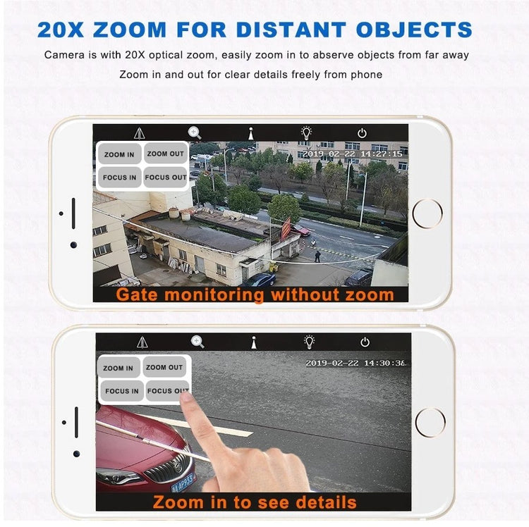 copy of Caméra de surveillance 4G avec Zoom 20X