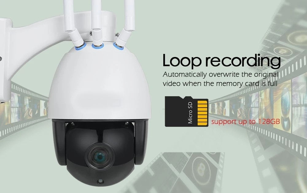 copy of Caméra de surveillance 4G avec Zoom 20X