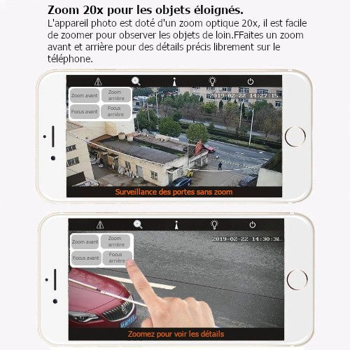 copy of Caméra de surveillance 4G avec Zoom 20X