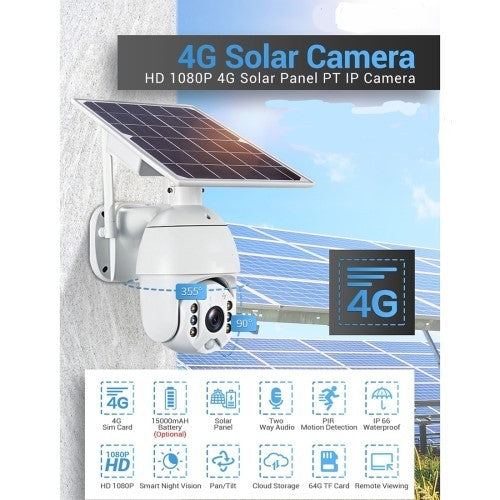 copy of Caméra IP étanche 4G solaire