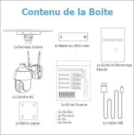 copy of Caméra IP étanche 4G solaire