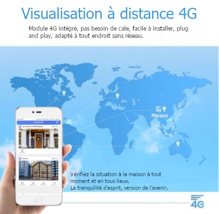 copy of Caméra IP étanche 4G solaire