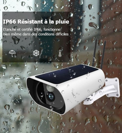 copy of Caméra solaire de surveillance 4G IP66 Full HD