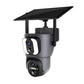 La caméra binoculaire solaire WiFi IPQF390 2x2MP prend en charge l&