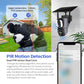 La caméra binoculaire solaire WiFi IPQF390 2x2MP prend en charge l&